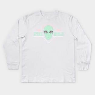 Sorry I don't speak human Kids Long Sleeve T-Shirt